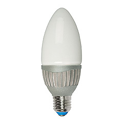 лампа LED-C37-6W C37/E14